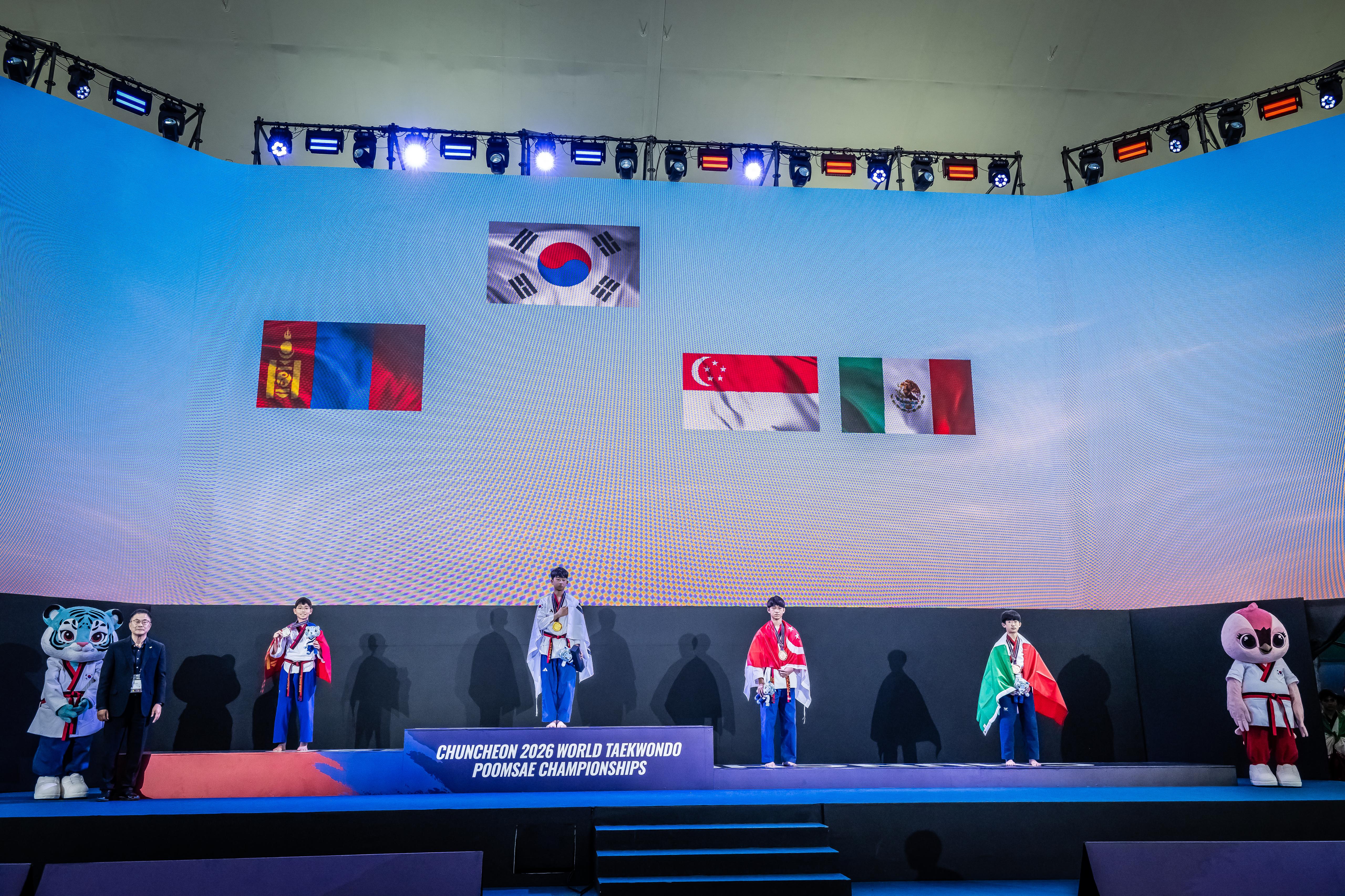 Day-3 (Medal Ceremony) Chuncheon 2026 World Taekwondo Poomsae Championships