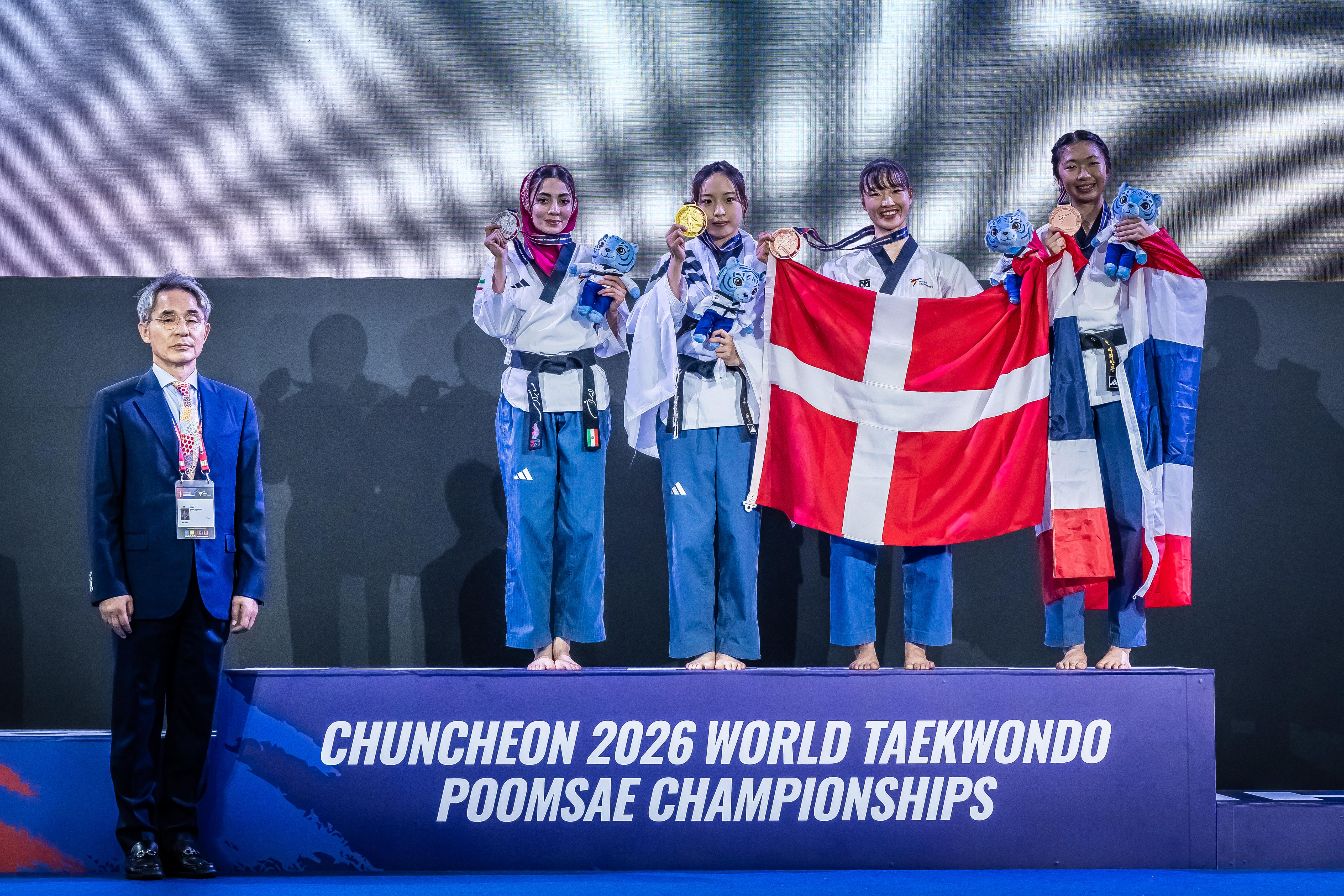 Day-4 (Medal Ceremony) Chuncheon 2026 World Taekwondo Poomsae Championships