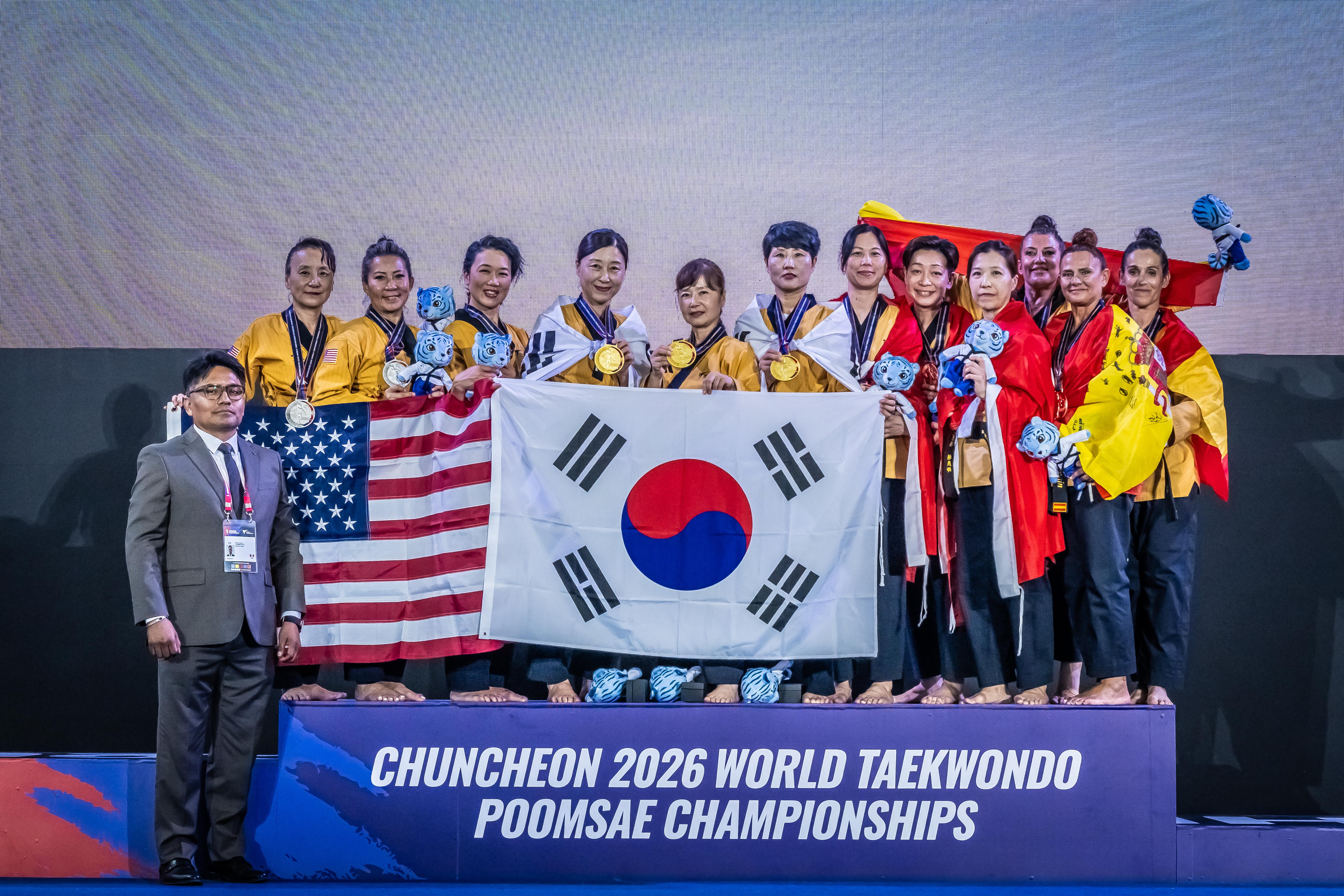Day-5 (Medal Ceremony) Chuncheon 2026 World Taekwondo Poomsae Championships